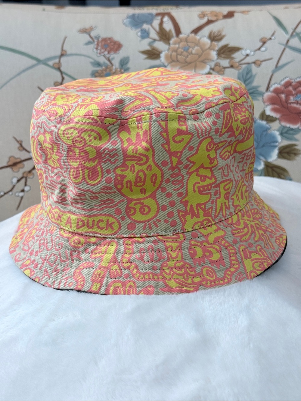 Killer Acid Psychedelic Custom Patch Bucket Hat - Picture 6 of 9